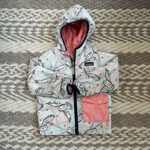 Patagonia reversible girls jacket